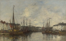 londongallery/eugene boudin - brussels harbour